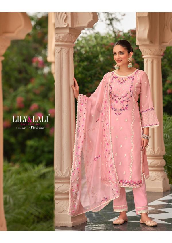 Lily And Lali Nazakat Party Style Organza Designer Readymade Collection